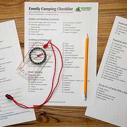Family camping checklist uk - essentials & printable pdf