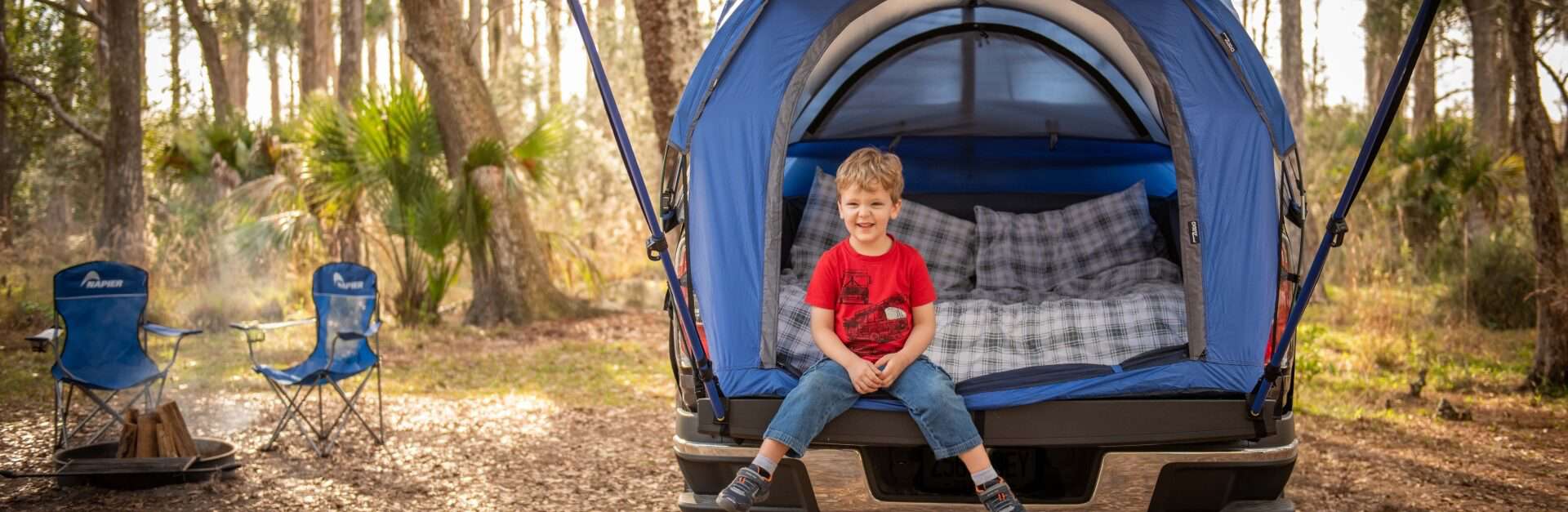 Napier Oudoor Sportz 2 person truck tent - one of the best truck bed tents around