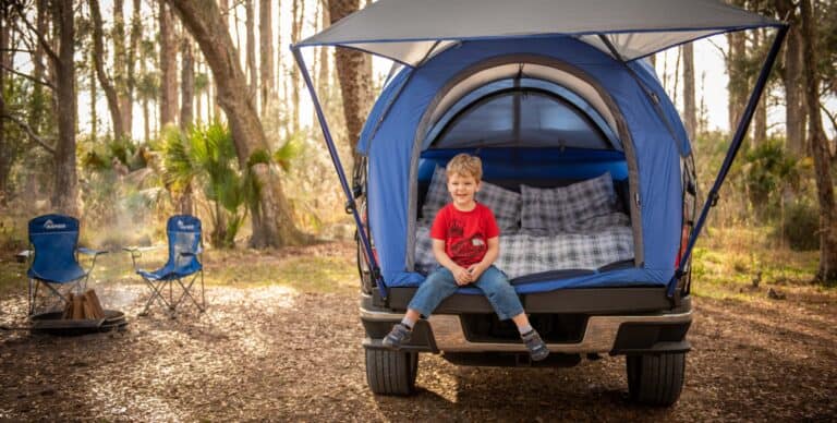 Napier Oudoor Sportz 2 person truck tent - one of the best truck bed tents around