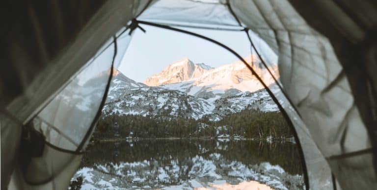 How to fix a tent zipper when camping.