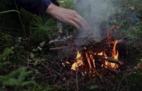 How To Start A Fire With Sticks When Camping