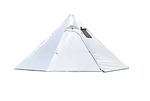 Danchel Outdoor 3 Person Teepee Tent with Stove Jack