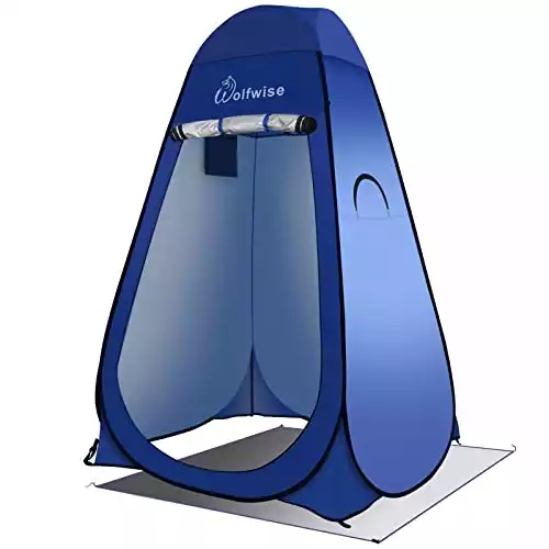 WolfWise A20 Pop Up Privacy Shower Tent