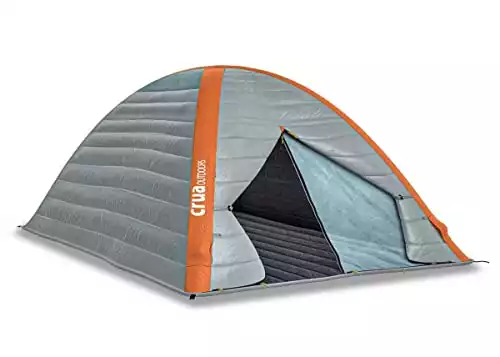 The Crua Outdoors Culla Maxx 3 Person Tent is an insulated, inflatable, top dark tent that has good blackout fabric for stopping light