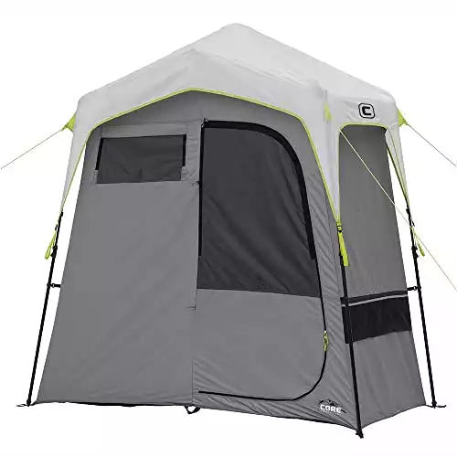 Core Instant Shower Tent with Privacy Room