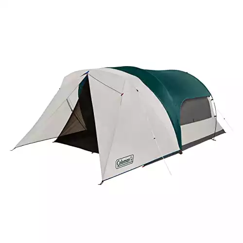 Coleman Evergreen 6 Person Cabin Tent with Weatherproof Screen Room