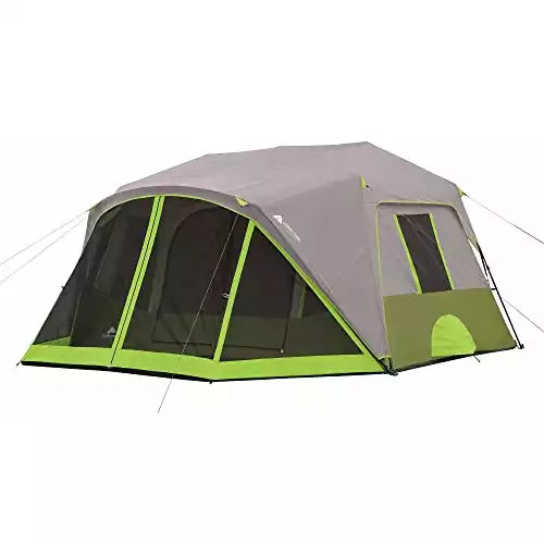Ozark Trail 9 Person Instant Cabin Tent with Screen Room