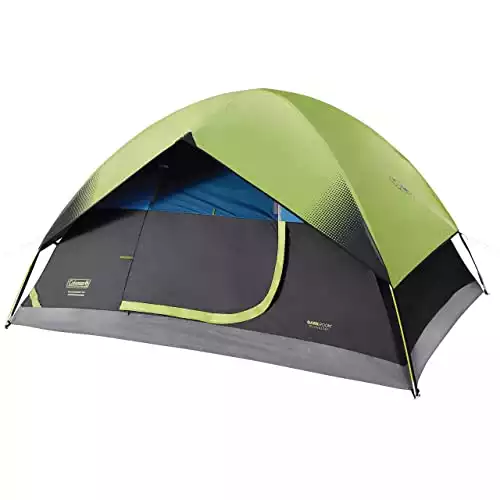 The Coleman Sundome Dome 2 Person Tent is a top budget camping tent which comes with great reviews