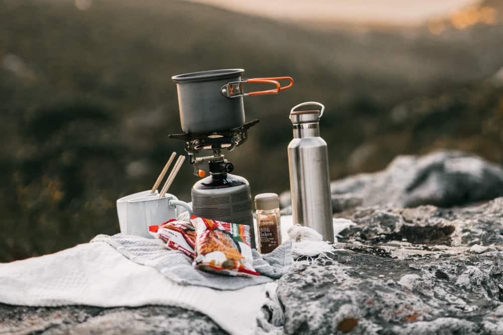 Cooking canisters are as easy to bring back with you as they are to take camping to cook on. 