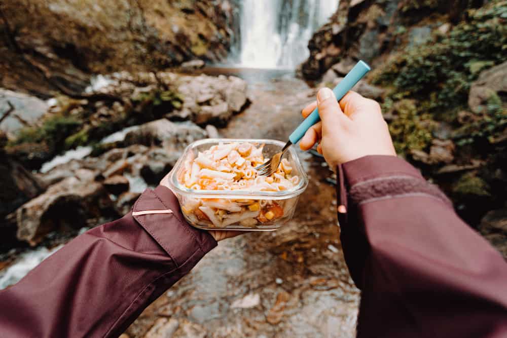 Freezing food before you leave makes them last longer in your cooler or backpack.