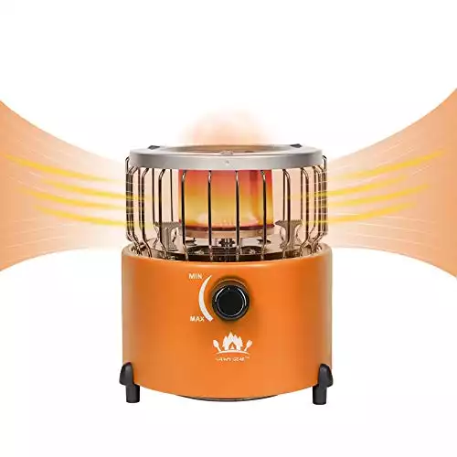 Campy Gear Chubby 2 in 1 Portable Propane Heater