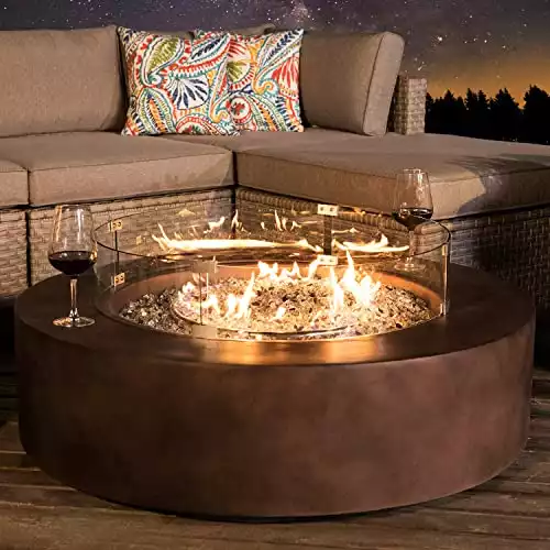 COSIEST Outdoor Propane Fire Pit