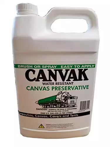 Canvak - Water Resistant Canvas Preservative